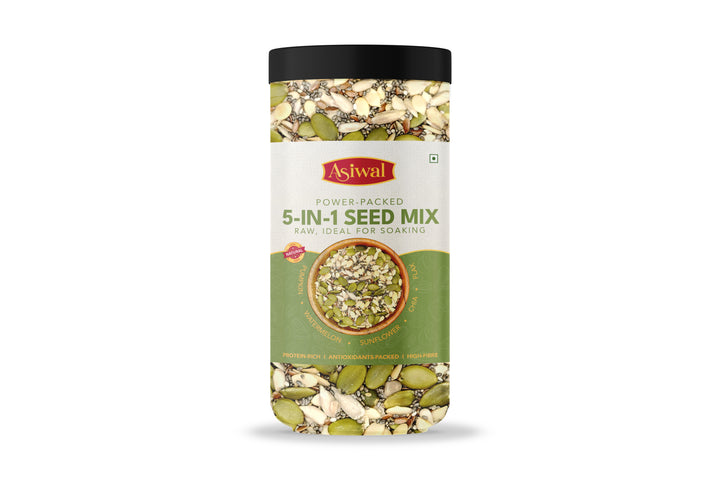 Asiwal 5-IN-1 Seed Mix - Raw (400gm)