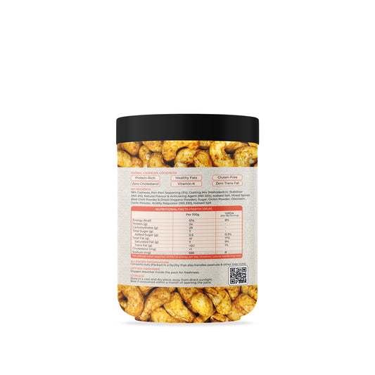 Asiwal Peri-Peri Roasted Cashews (200g)