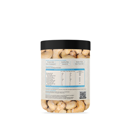 Asiwal Classic Salted Roasted Cashews (200g)