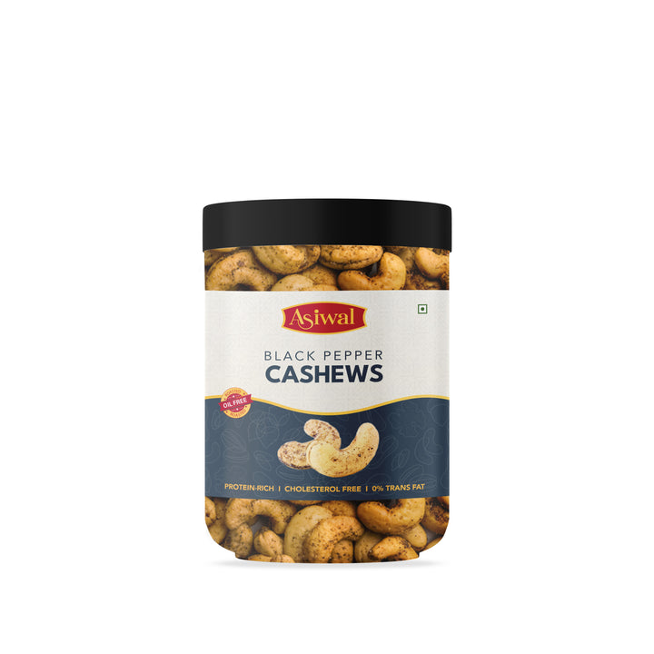 Asiwal Black Pepper Roasted Cashews (200g)