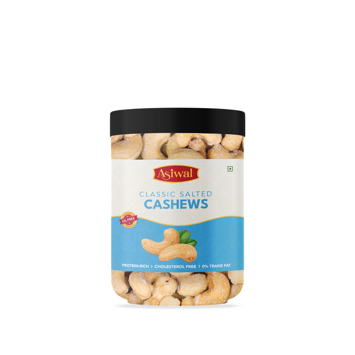 Asiwal Classic Salted Roasted Cashews (200g)