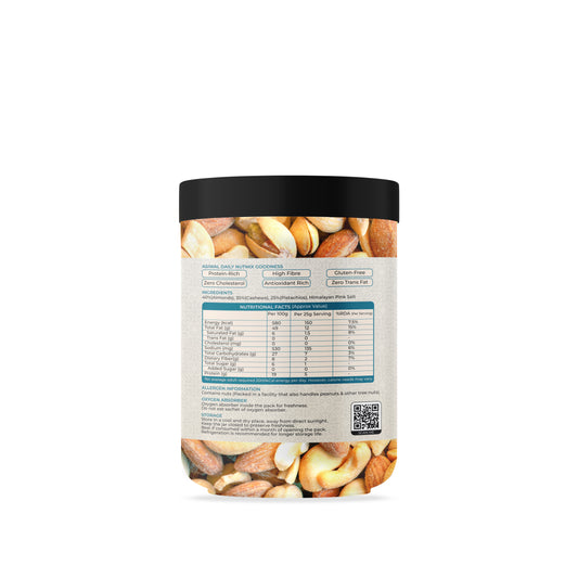 Asiwal Daily Nutmix Roasted & Lightly Salted (200gm)