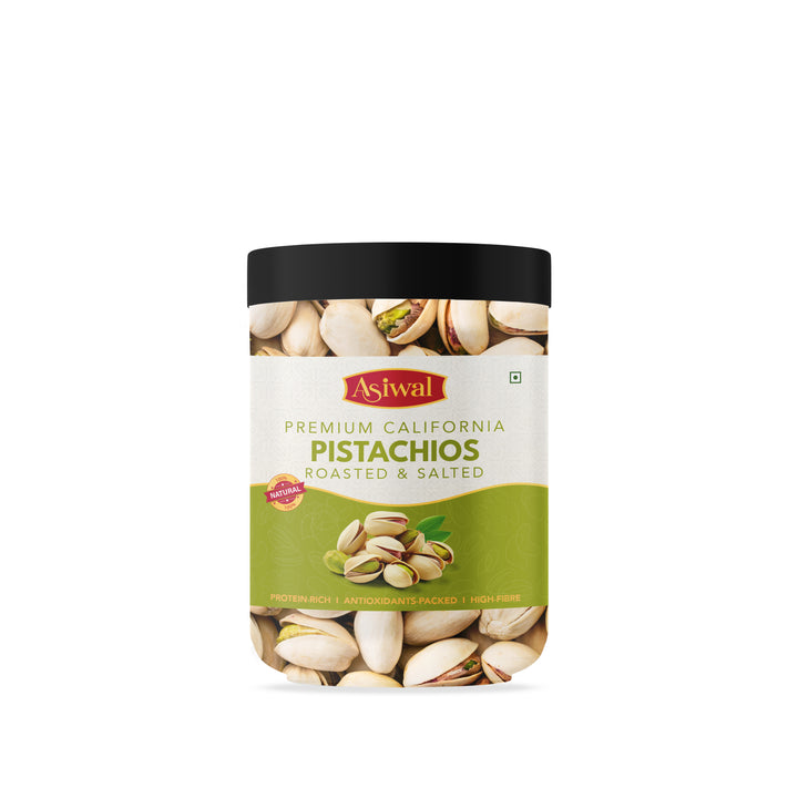 Asiwal California Pistachios Roasted & Lightly Salted (200gm)